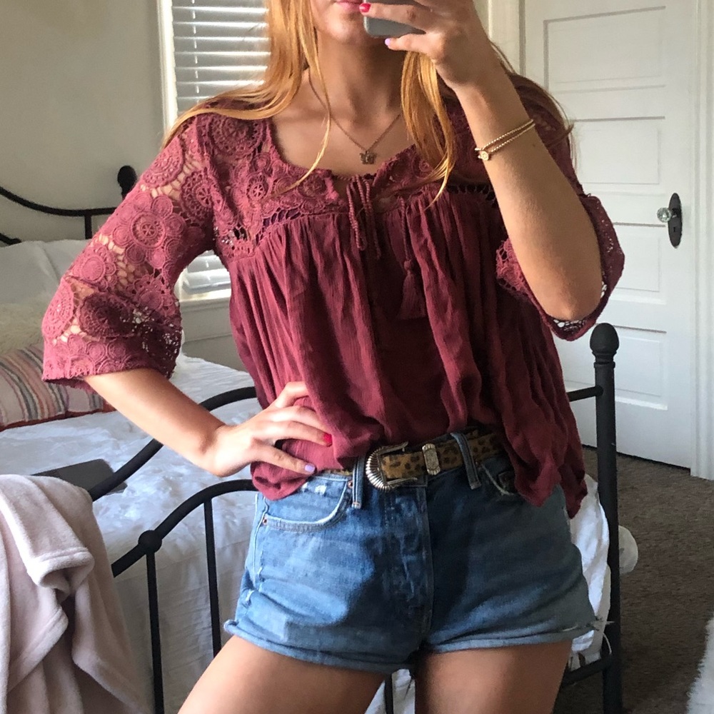 Boho Crochet Top